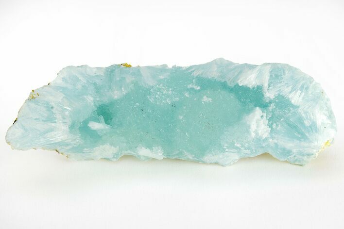 Sparkly, Sky-Blue Aragonite Aggregation - Wenshan Mine, China #218001